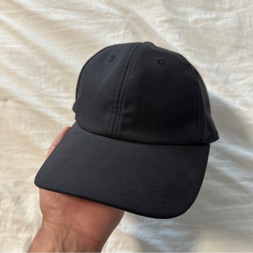 Lululemon On The Fly Classic Black Baseball Cap